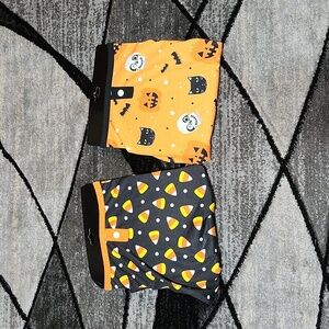 VIBRANT LIFE HALLOWEEN ICONS PRINT & CANDY CORN MEDIUM DOG PAJAMAS BUNDLE